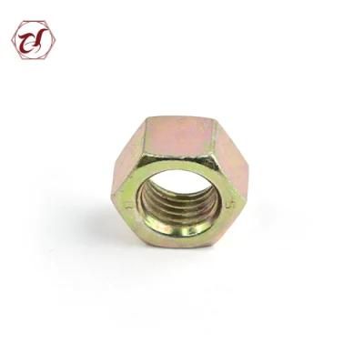 Zinc Plated DIN934 Carbon Steel Hexagon Nut Black Hex Nut White Zinc Plated Hex Nut blue Hex Nut