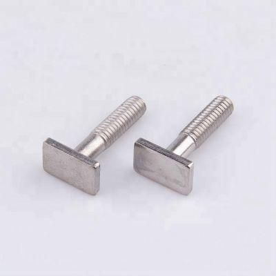 Carbon Steel Stainless Steel M10 M8 M6 Hammer Head Forged T Bolt