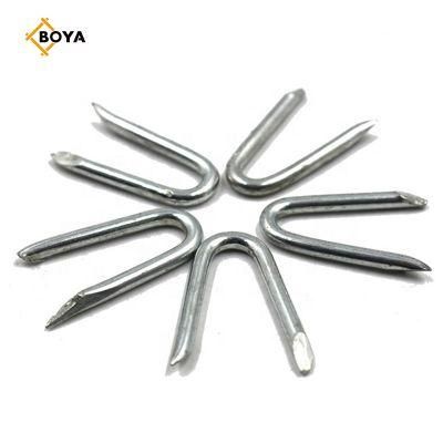 25 Kg/Carton Harden Electric Galvanized U Type Nail