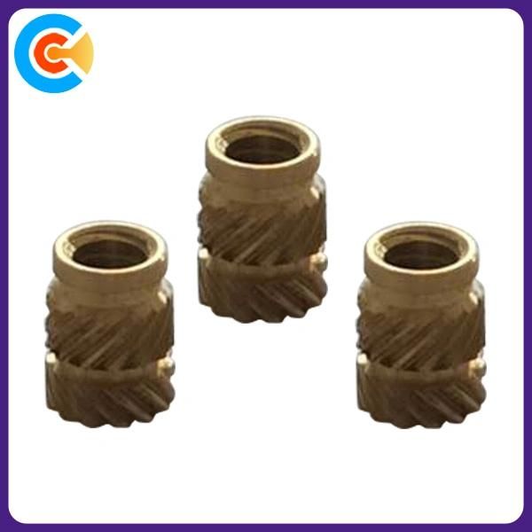 Brass 4.8/8.8/10.9 Rolled Copper Nuts for Railway Building/Machinery/Industry