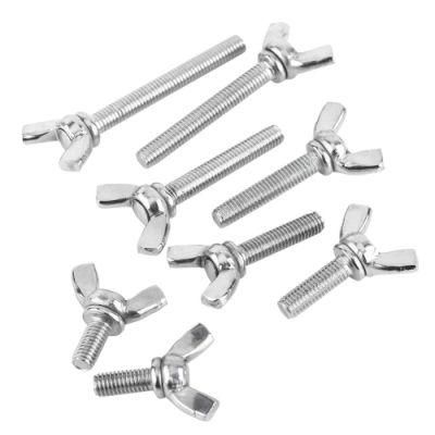 Hand Tighten Screws M5 M8 M10 DIN316 A2-70 Stainless Steel 304 Butterfly Bolt Thumb Wing Screw M6