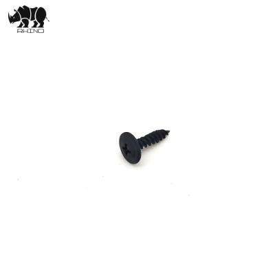 Black Phosphated Carbon Steel Wafer Truss Head Self Tapping Screws