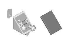 Die Casting Angle Bracket 4040/4080/8080 for Aluminium Profile-Cma-009