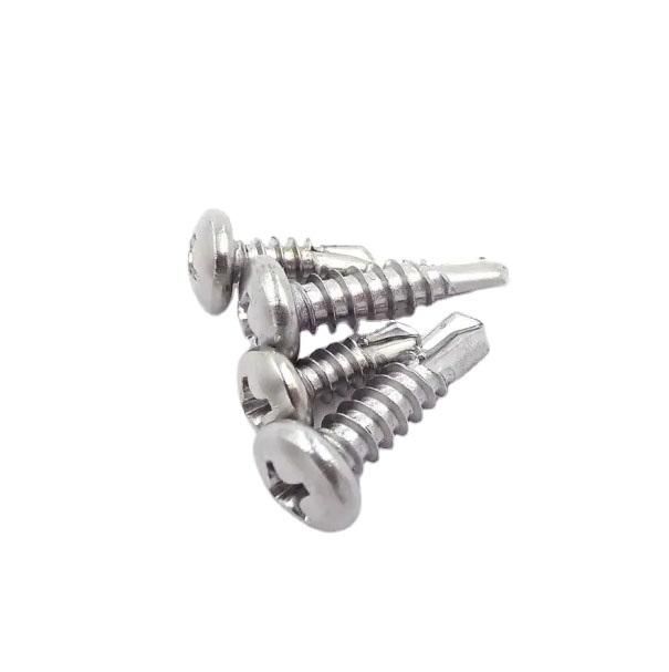C-1022 Phil Pan Head Self Drilling Screw - Harden Zinc Plated