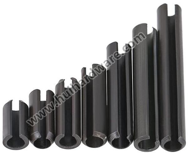High-Quality Elastic Cotter Pin Positioning Spring Cylindrical Pin Hollow Pin GB879 Steel in Black