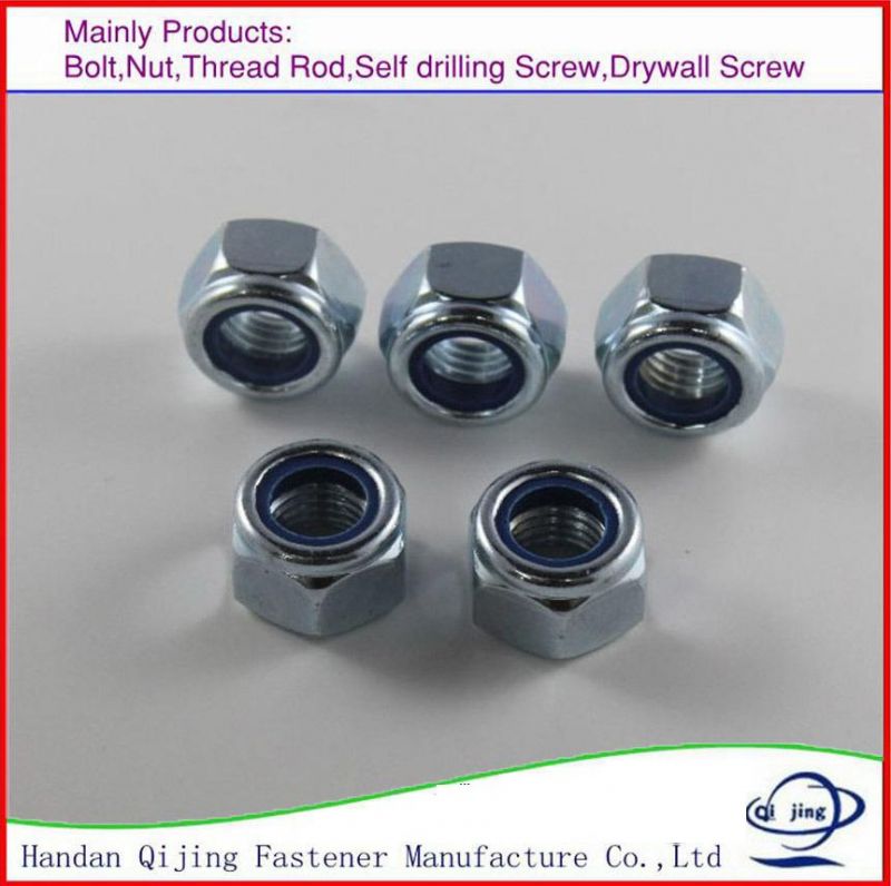 Fastener DIN985 DIN982 Nylon Lock Nut