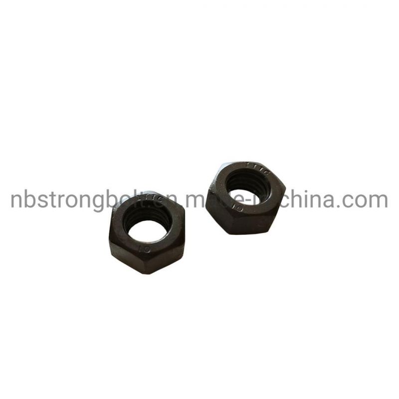 DIN934 Hex Nut Cl. 10 Black Oxid