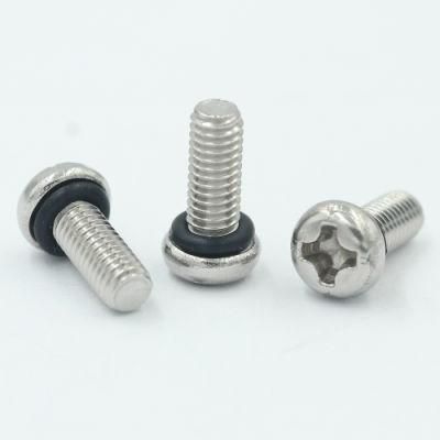 High Quality Slotted Electr Meter Lead Seal Screw O Ring Socket Self Sealing Screw