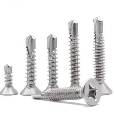 Round 3.5mm-6.5mm Screw/Drywall Tappin China Factory Self Drilling Screw with ISO