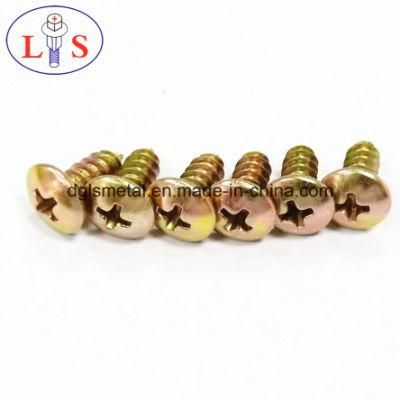Pan Head Drive Phillips Self-Tapping Screws with Color Plated.