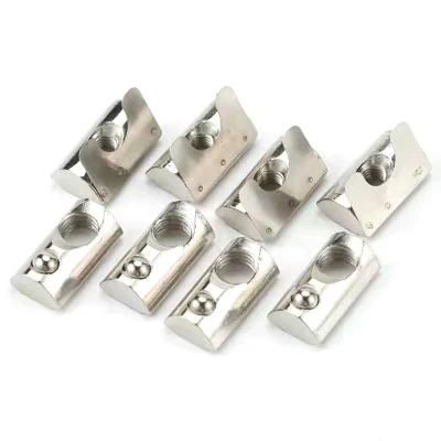 T Nuts, M4 M5 M6 M8 T Slot Nut Hammer Head Nut for Aluminum Profile Fastener Hammer Head Nut Slot Hammer Nut
