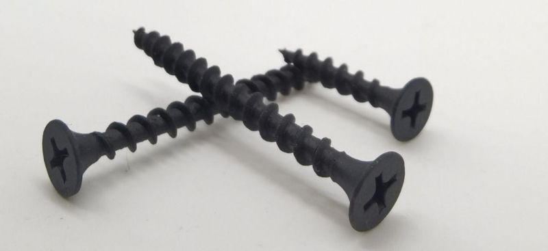 High Performance Black Phosphate Gypsum Board Self Tapping Drywall Screws for Wood