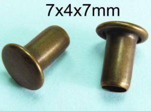 7x4x7 Hollow Rivets for Bags Shoes Garments