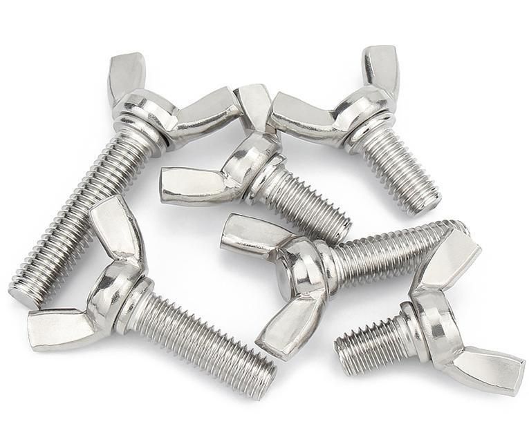 M5 M6 Plastic Nylon PA66 Butterfly Wing Bolts Screws