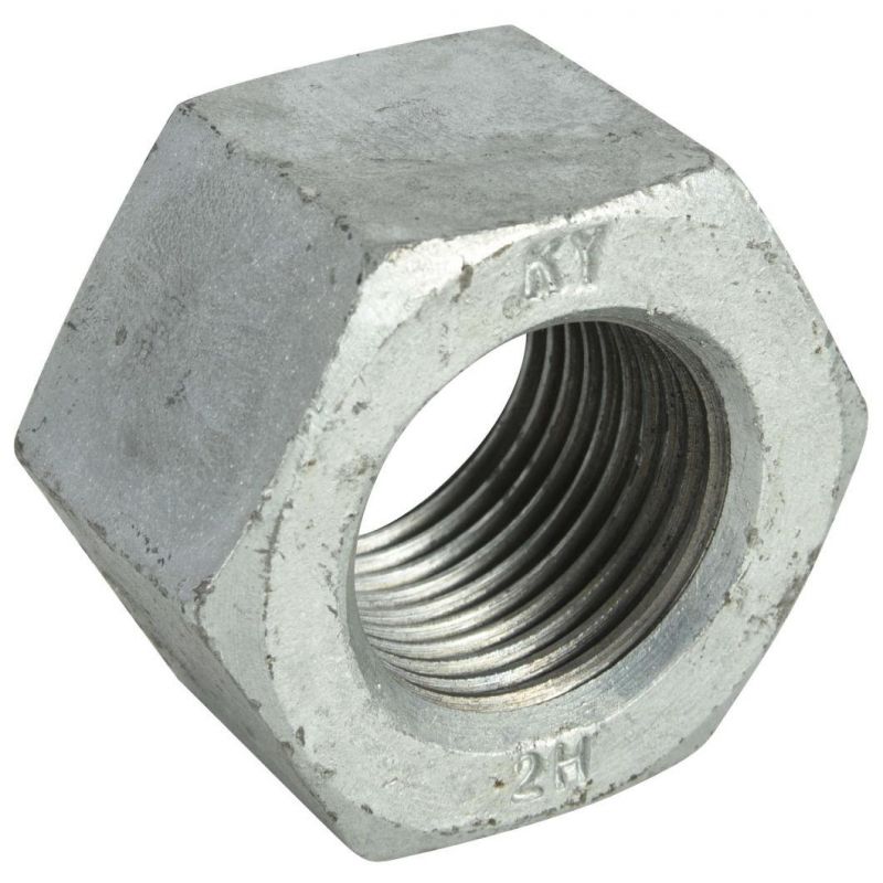 Carbon Steel Hex Heavy Structural Nuts ASTM A194 2h