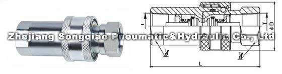 Lsq-S1 Close Type Hydraulic Quick Coupling