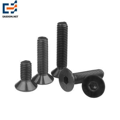 Flat Head Hex Socket Bolt 10.9 American Standard Allen Cup Bolts with Spring Washers