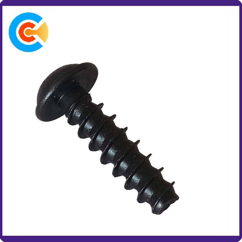 Plating Black Zinc M6 Self Tapping Screw with Washer