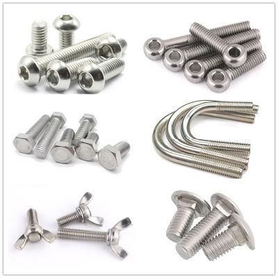 Alloy Auto Fasteners Eye Bolt U Bolt Flange Bolt Hanger Bolt Square Bolt Hex Bolts and Hex Nut