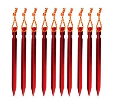Outdoor Aluminum Alloy Tent Stakes Durable Beach Sand Tent Peg