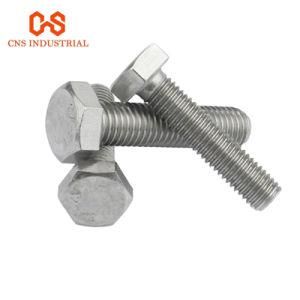 Wholesale Full Thread DIN933 Stainless Steel Hex Head Bolt