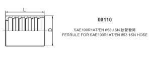 SAE 100R1AT/EN 853 1SN Hydraulic Fittings (00110)