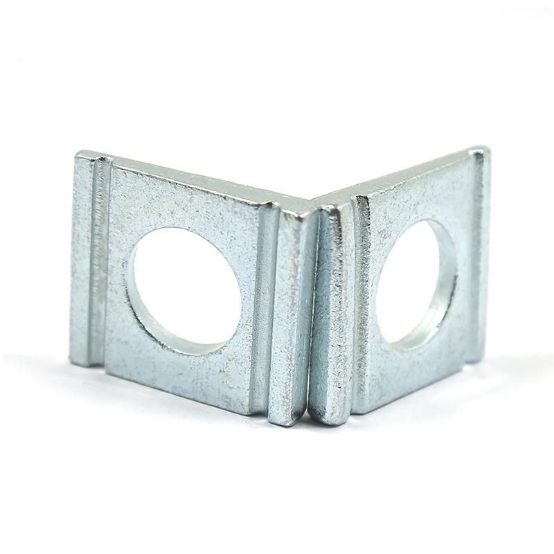 Made in China Zinc Coating Steel GB 853 DIN434 Square Taper Washers for Slot Section
