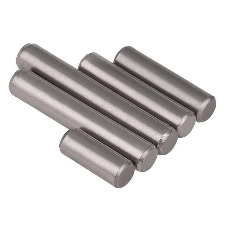 304 Stainless Steel M2 M2.5 M3 M4 M5 M6 M8 M10 Fastener Solid Cylinder Parallel Pins Dowel Pin