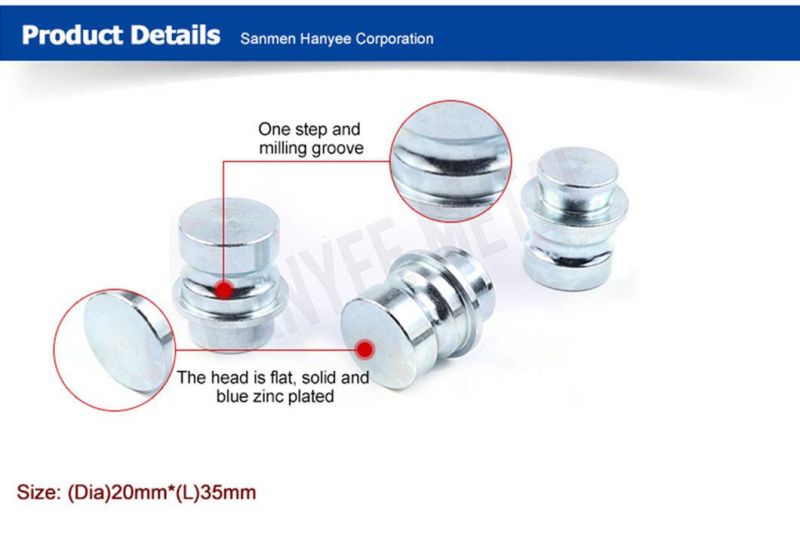 CNC Machined OEM Self Colour Precesion Step Rivet