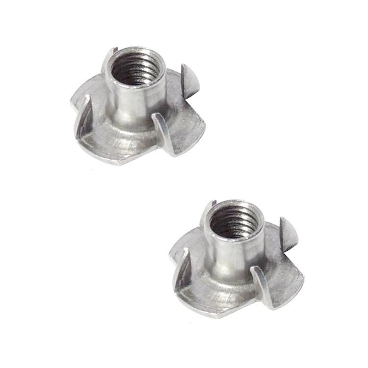 Stainless Steel A2/A4 Tee Nuts / Four Claw Nuts