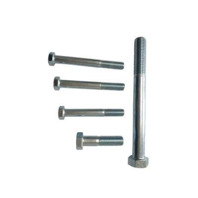 DIN931 Hex Bolt, Cl. 8.8 with White Zinc Plated