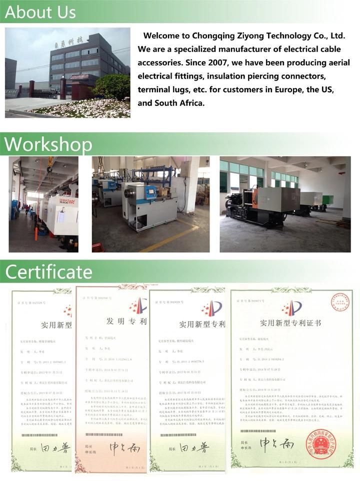 High Voltage Insulation Piercing Connector /Piercing Clamps10kv Series