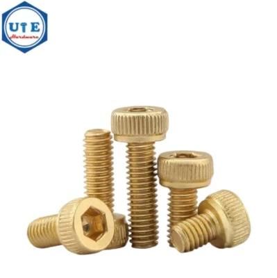 Holt Sales Brass Allen Bolt /M6X25 Hex Socket Bicycle Bolt DIN912 Hex Hexagon Socket Allen Bolt