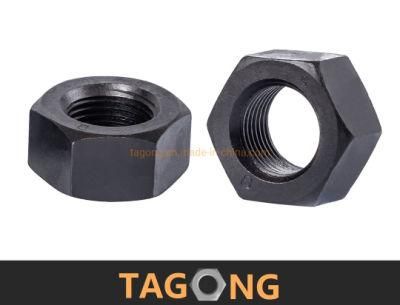 Black Class8 M56 Hex Nuts Heavy Nut ISO4032
