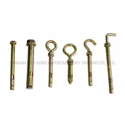 2022 Hot Sale 8*10*80 Hex Bolt Sleeve Anchor for Concrete