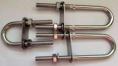 Business Standards Stainless Steel 304/316 U Bolt of DIN3570 with Chinese Manufacture