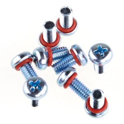 Screw Waterproof Screw Machine Screws with Rubber Washer