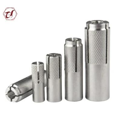 Stainless Steel Drop in Anchor A2 Expansion Anchor SS304 Knurled Anchor