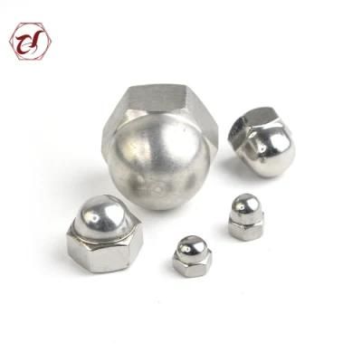 Stainless Steel Hex Cap Head Dome Nut A2 DIN1587