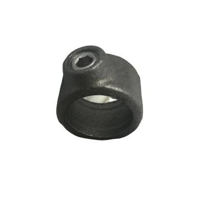 Malleable Cast Iron Pipe Fittings Galvanized Surface Treatment Key Clamps