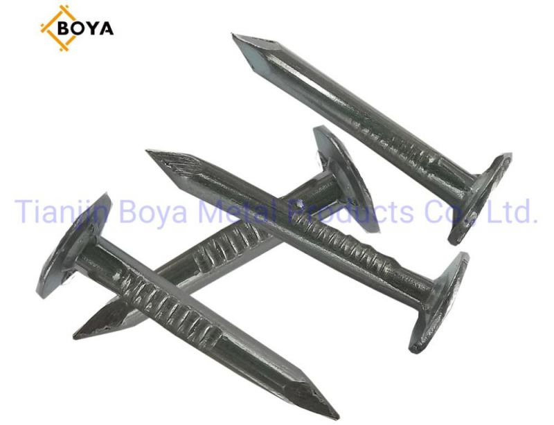 China Premium Quality Building Materials Mechanical Galvanised Smooth Shank Clout Nail