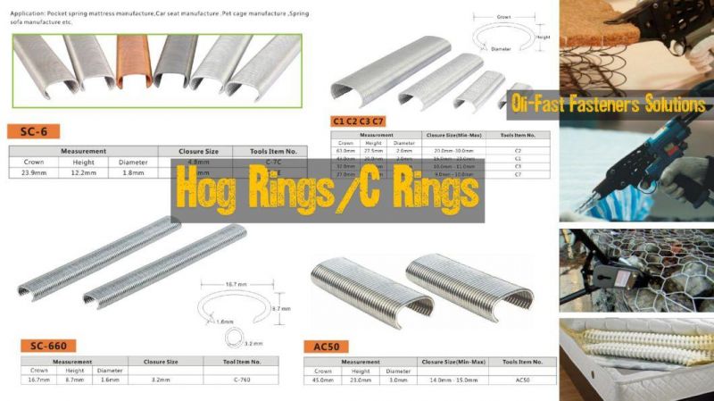 15ga C Hog Ring