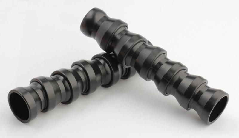 Xhnotion 15cm Pneumatic Plastic Black Color Removable Modular Hose Positionable Hose Coolant Tube with 3/4′′