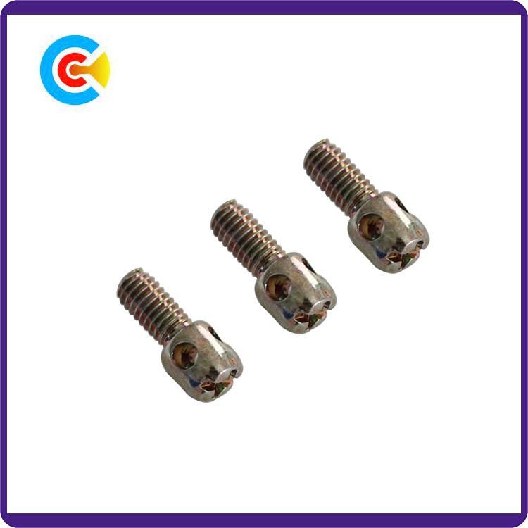 Stainless Steel Cylindrical Head Cross Seal Screws for Instrument/Aviation/Customs
