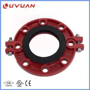 UL FM Approved Ductile Iron Grooved Flange for Fire Safety System