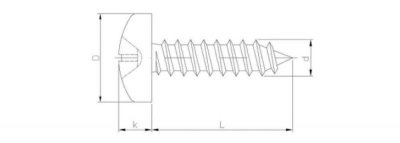 Pan Head Self-Tapping Sheet Metal Screw