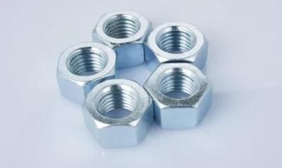 Zinc Plated/Galvanized - Grade 2h - 1-1/4 - A194 - Nut - Carbon Steel - Swrch35K/45#