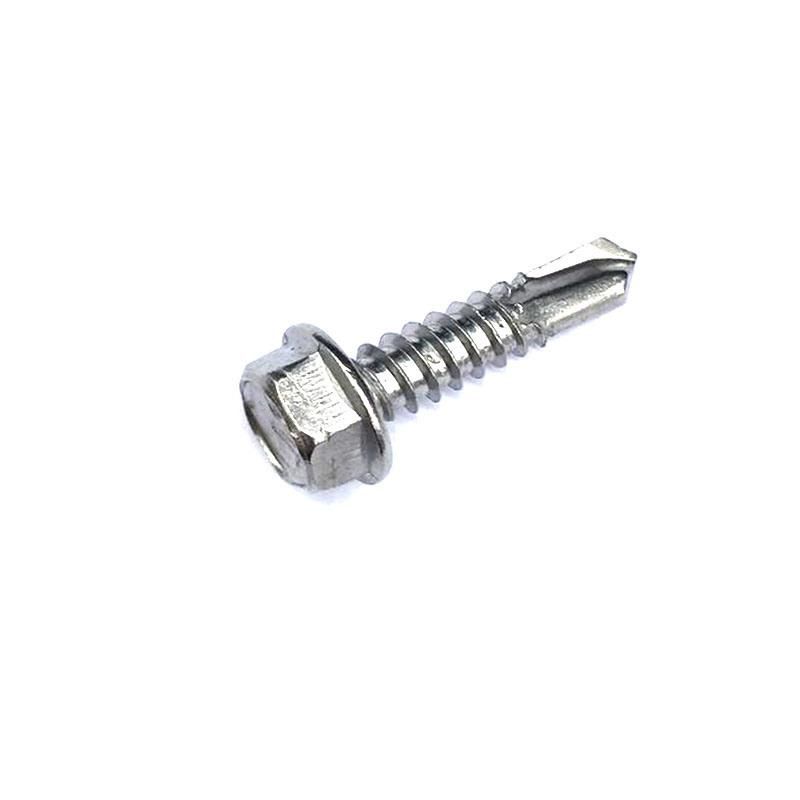 DIN 7504 304 316 Stainless Steel Hexagonal Head Self Drilling Screws