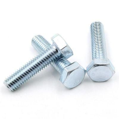 High Quality Chengyi All Size DIN 931 933 Zinc Plated Hex Bolt