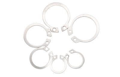 304 Stainless Steel Retaining Ring for Shaft and Elastic Circlip Bearing Shaft Circlip